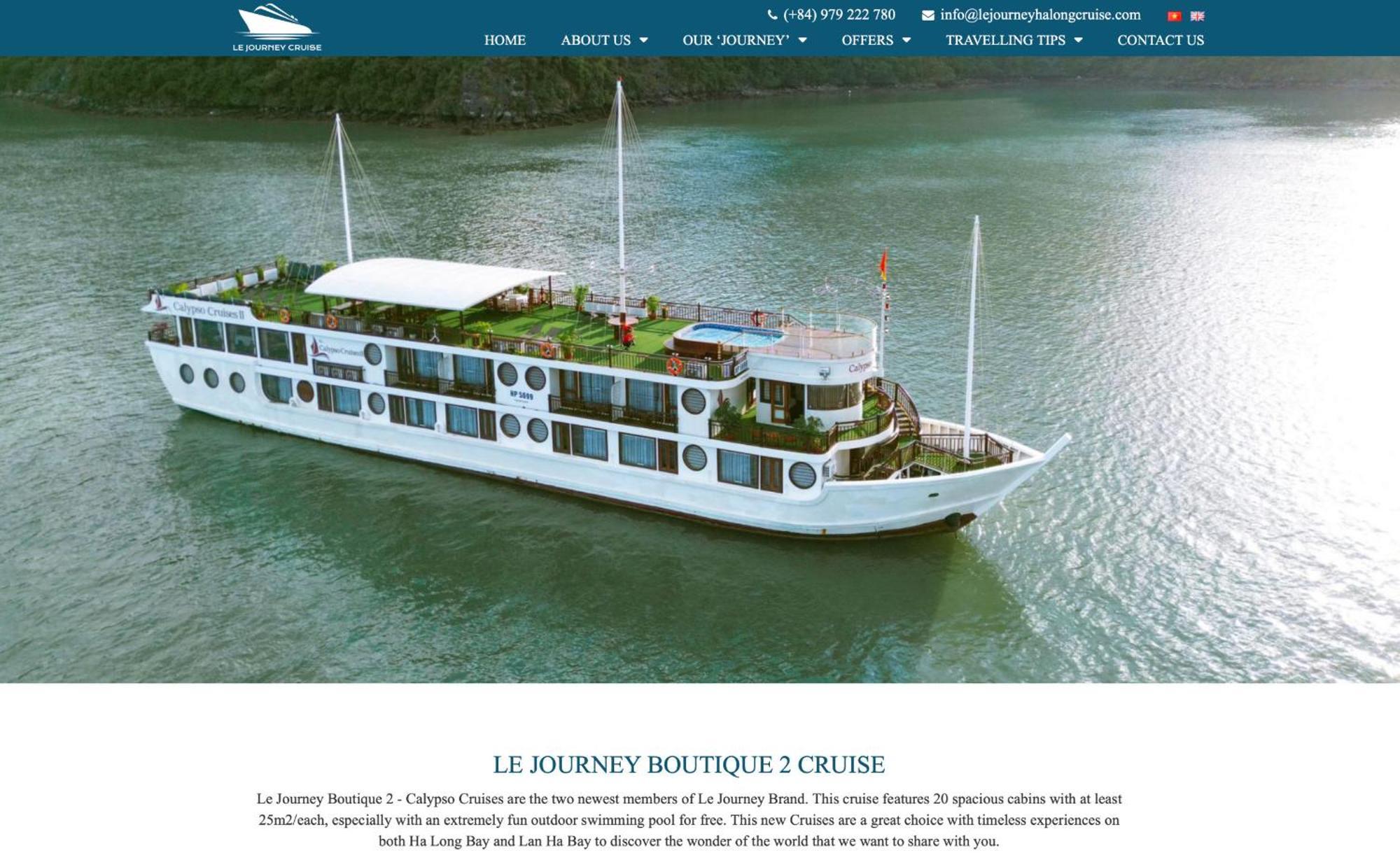 ホテル Le Journey Elegance Cruise ハロン エクステリア 写真